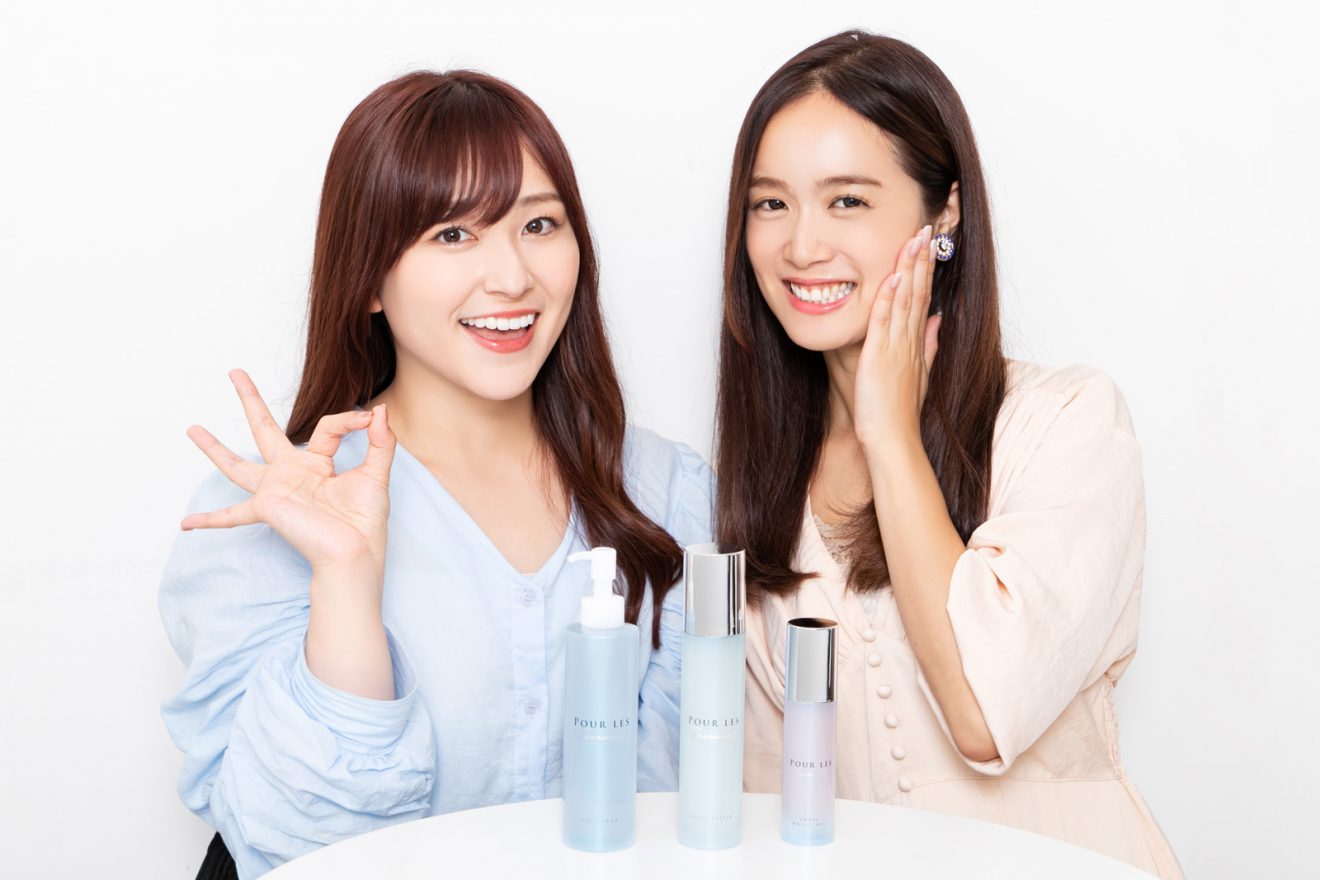 Молодость кожи Фото молодой девушки японки и Гиалуроновая линия UTP POUR LES FEMMES